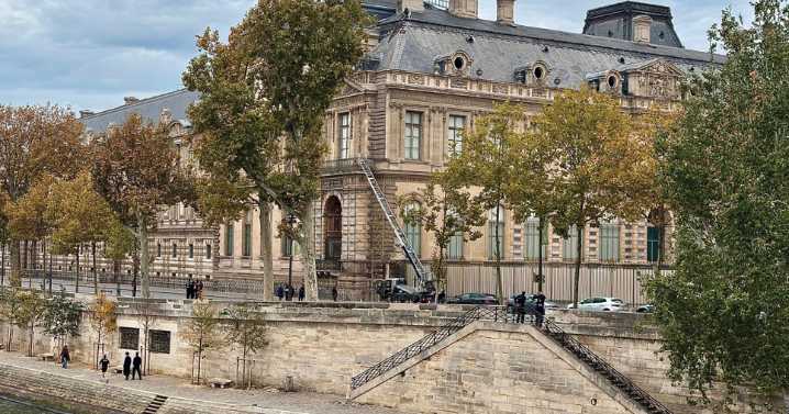 Thieves strike Louvre in brazen jewel heist as the world’s most visited museum shuts
