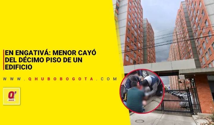 En Engativá: menor cayó del décimo piso de un edificio