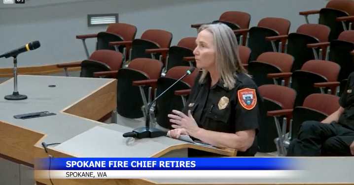 Julie O'Berg retires as Spokane's first female fire department head