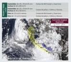 Tormenta tropical Raymond causará más lluvias en Michoacán