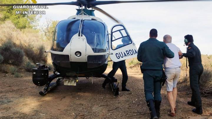 Rescatan a un hombre de 90 años desorientado y desaparecido el jueves en la pedanía lorquina de Ortillo