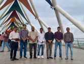 Tripura Assembly delegation on 5 day study tour to Gujarat; visits Atal Bridge, Sabarmati Riverfront