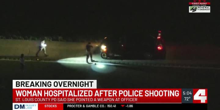Police investigating overnight officer-involved shooting on I
