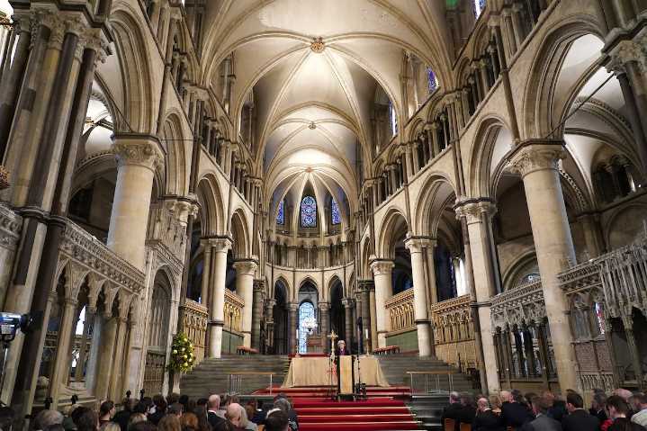 Sarah Mullally becomes the first female Archbishop of Canterbury in the Church of England's history