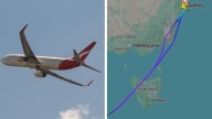 Qantas flight to South Africa forced to turn back to Sydney after mid
