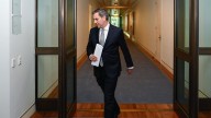 Treasurer Jim Chalmers denies being 'rolled' by PM Anthony Albanese after major super tax backflip