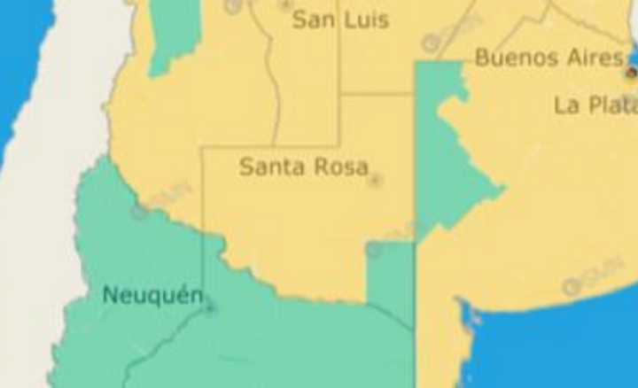 Alerta meteorológico por vientos fuertes en La Pampa