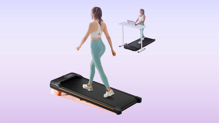 The ABONOW Walking Pad Under Desk Treadmill Has $40 Off on Amazon’s Early Prime Day