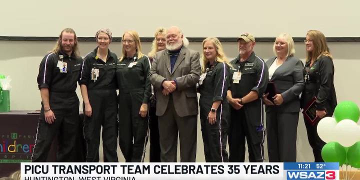 PICU Transport Team celebrates 35 years