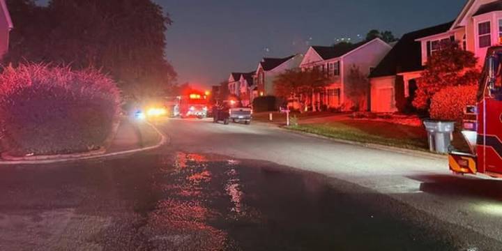 Structure fire in the Midlands, police say