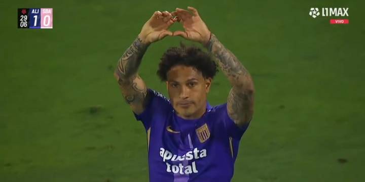 Gol de Paolo Guerrero con sutil definición en Alianza Lima vs Sport Boys por la Liga 1 2025