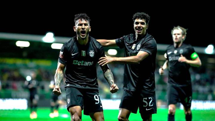Video | Gol de Luis Javier Suárez en Portugal, el colombiano abrió el camino del triunfo del Sporting