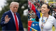 Donald Trump dice que María Corina Machado fue "muy amable" al dedicarle el Nobel de la Paz
