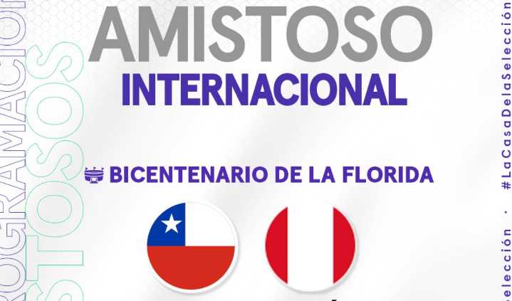 Perú vs Chile: fecha, hora y canal confirmado del amistoso internacional por fecha FIFA