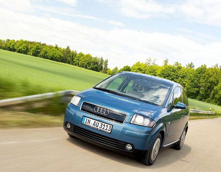 Los 25 años del Audi A2, un modelo muy ligero