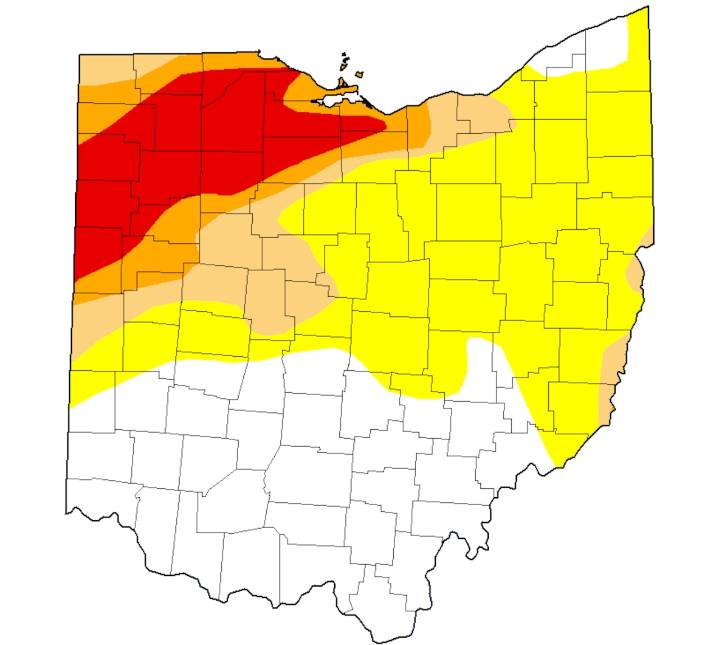Heavy lake-effect rain helps erase drought in Northeast Ohio