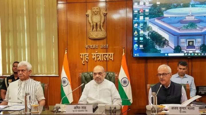 Home Minister to chair high-level security review meeting on J&K today