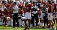 No. 5 Oklahoma rolls past Kent State 44-0 as QB Hawkins produces 4 TDs while filling in for Mateer