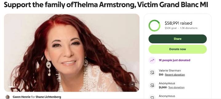 More than $59K raised to aid family of victim in Michigan church mass killing