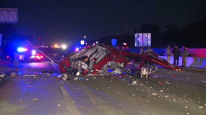 Medical helicopter crash on Highway 50 under NTSB investigation, three in critical condition
