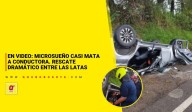 EN VIDEO | Un microsueño casi le cuesta la vida: rescatan a mujer entre las latas de su vehículo - Noticias de Bogotá y Cundinamarca