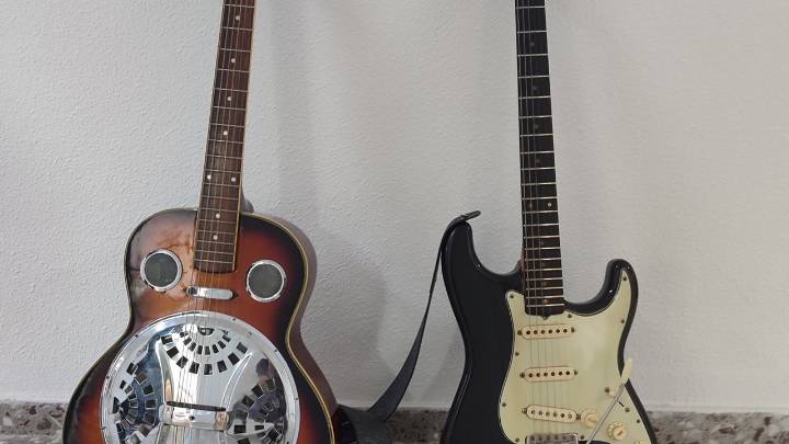 Dos guitarras de 7.600 euros, el valioso botín de un ladrón detenido en Puente Tocinos (Región de Murcia)