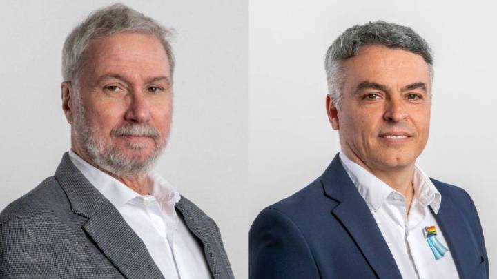 Extremo centro: un grupo de intelectuales y artistas expresó su apoyo a Paulón y Katz