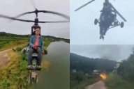 Influencer muere tras poner a prueba un helicóptero casero; transmitió en un vivo su fallecimiento