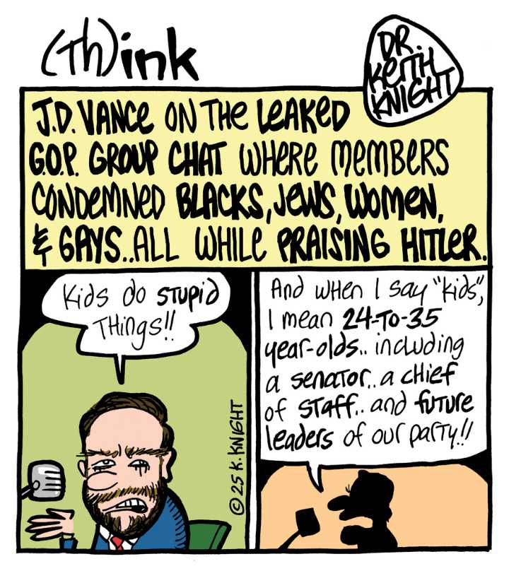Cartoon: Group Chat