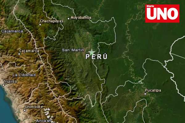 Sismo de magnitud 4.8 sacude San Martín sin dejar víctimas ni daños materiales