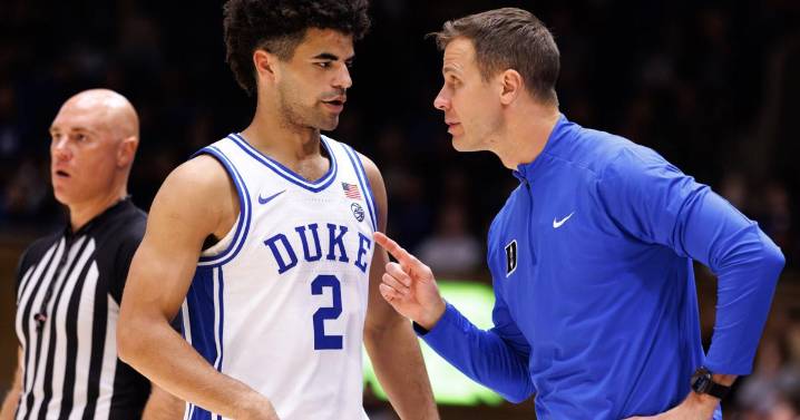 No. 6 Duke keeps its frequent perch as favorite in ACC race featuring No. 11 Louisville, No. 25 UNC