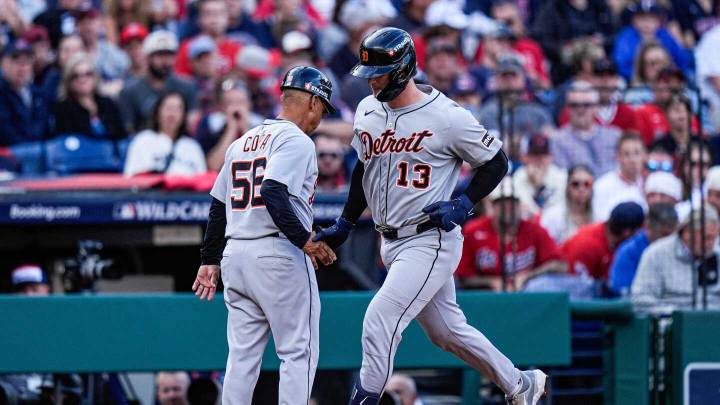 Tigers catcher Dillon Dingler takes down hometown Cleveland Guardians in Wild Card Series clincher