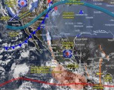 Clima en México hoy 16 de octubre de 2025: Prevén más lluvias y frío en estos estados