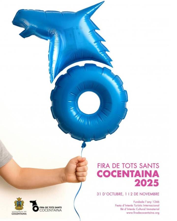 Valencia Turisme promociona la oferta turística provincial en la Fira de Tots Sants de Cocentaina 2025