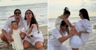 Así fue el especial momento en el que India, la hija de la China Ansa, conoció a su hermanito