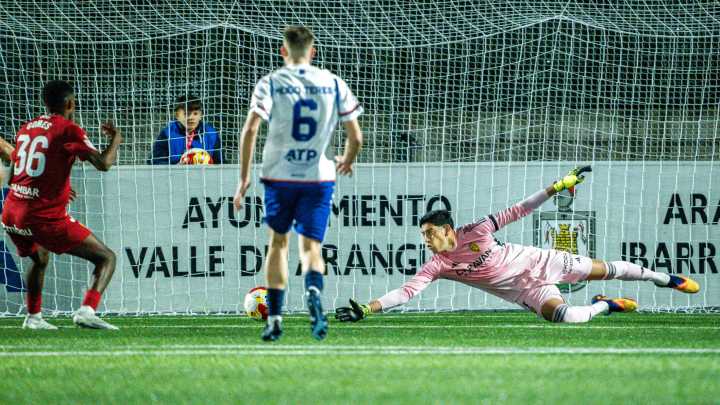 El Zaragoza saborea otra vez la victoria en el duelo menor de Copa ante la Mutilvera