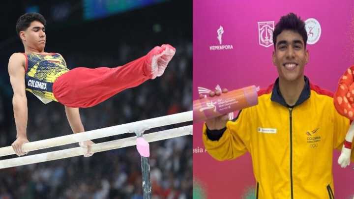 El colombiano Ángel Barajas ocupó la cuarta casilla en la final de las paralelas en el Mundial de gimnasia de Indonesia