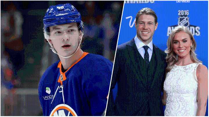 Matthew Schaefer has found a home with Matt Martin's family