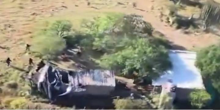 Fuerzas armadas y estatales desmantelan en Zacatecas narcolaboratorio