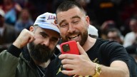 Jason Kelce drills Travis Kelce on NSFW references in Taylor Swift’s ‘Wood’
