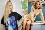 Nicole Kidman wears 'To Die For' T-shirt for film's 30th anniversary
