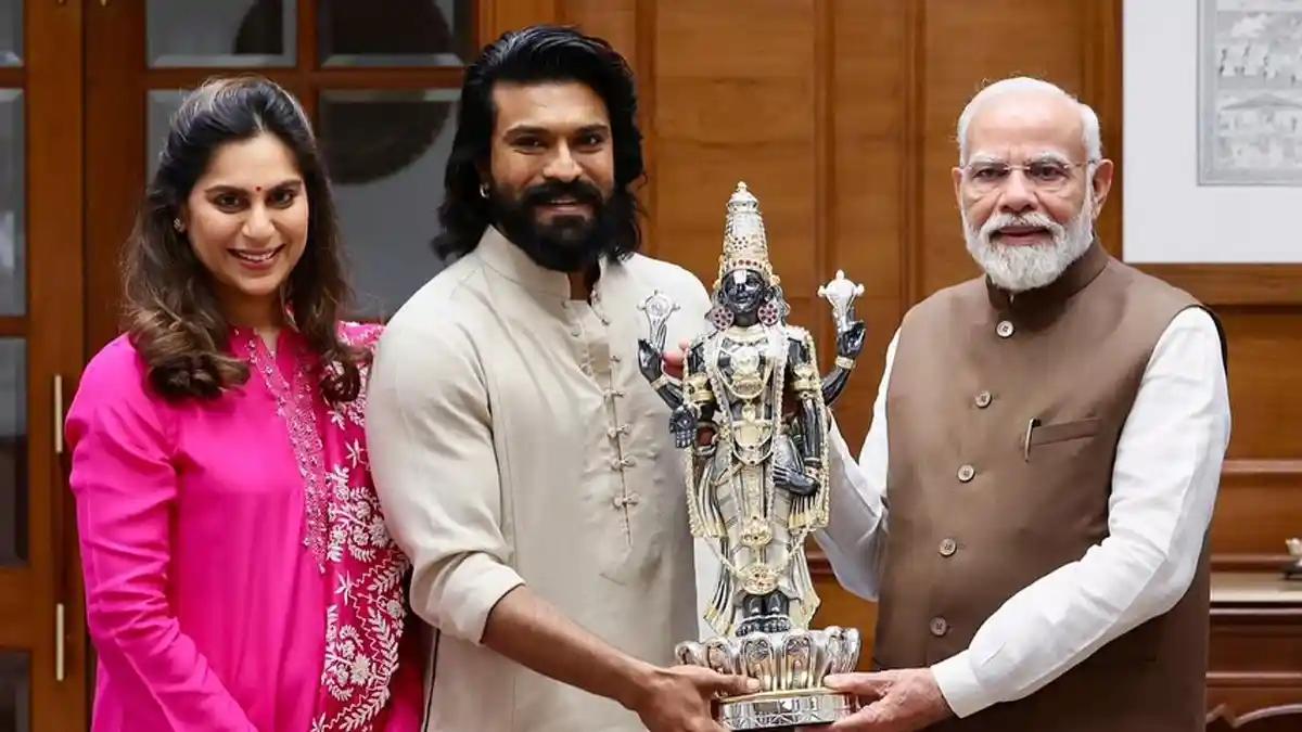 Photo Moment: Ram Charan, Upasana meet PM Narendra Modi following APL’s success