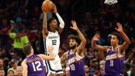 Grizzlies star Ja Morant calls game with floater over Suns