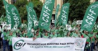 CSIF llama a la movilización de los empleados públicos este jueves