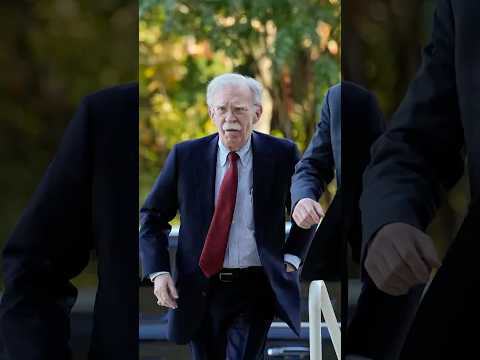 Bolton Arrives in Court to Face Charges on Classified Materials