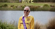 Cancer survivor Stuart Barnes supports Wollongong Relay for Life