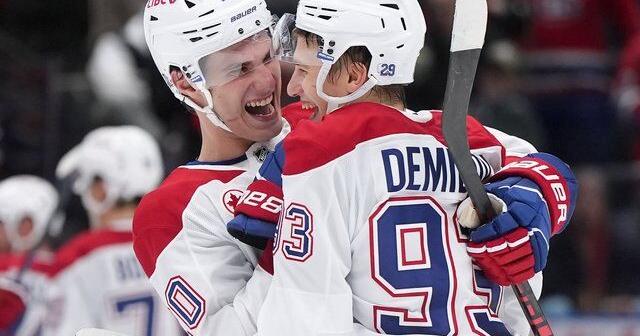 Pair of power-play goals propels comeback win for Montreal Canadiens