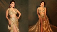 Nushrratt Bharuccha Looks Diwali Ready In Her Shimmery Contemporary Ethnic Look