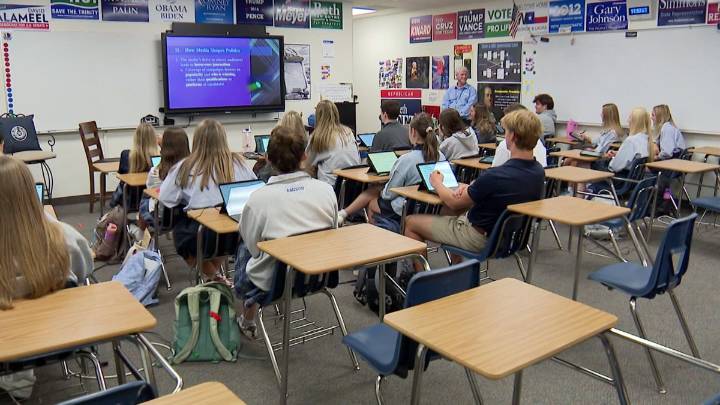 AP Government teacher aims to motivate young people in election full of elder voters