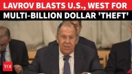 'American Thieves': Lavrov's Unsparing Attack On West For 'Usurping' Billions From Muslim Nation